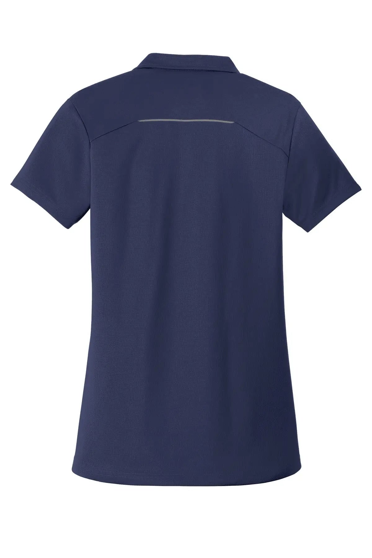 Port Authority L580 Women’s Pinpoint Mesh Zip Polo - True Navy