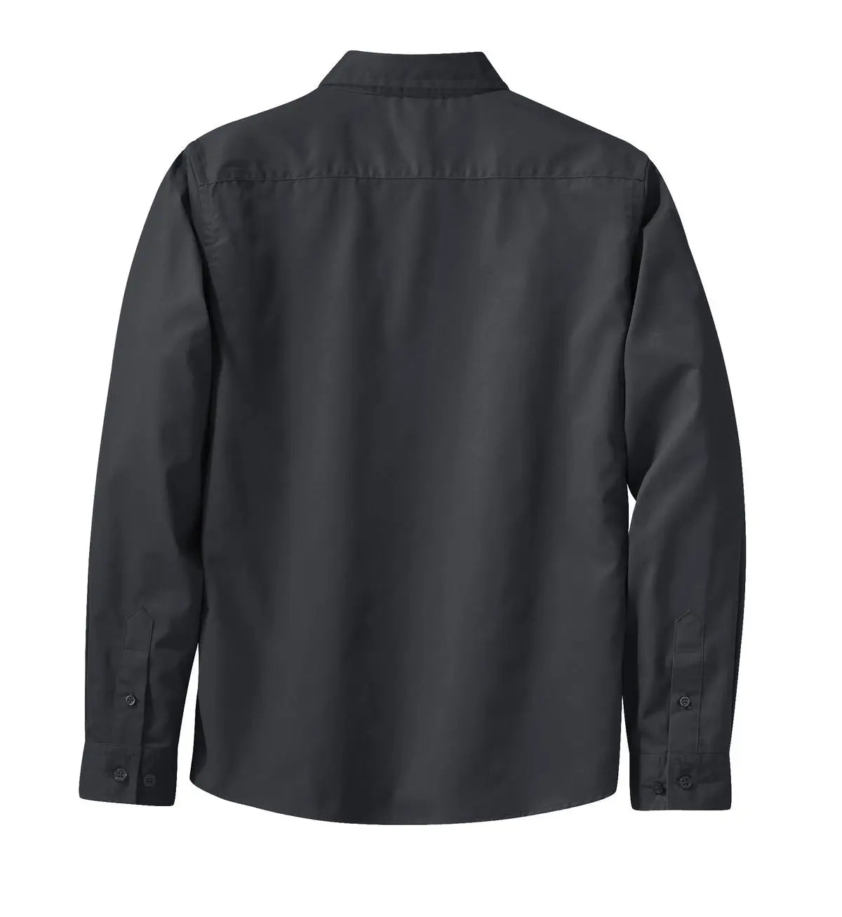 Port Authority L608 Women’s Long Sleeve Easy Care Shirt - Classic Navy Light Stone