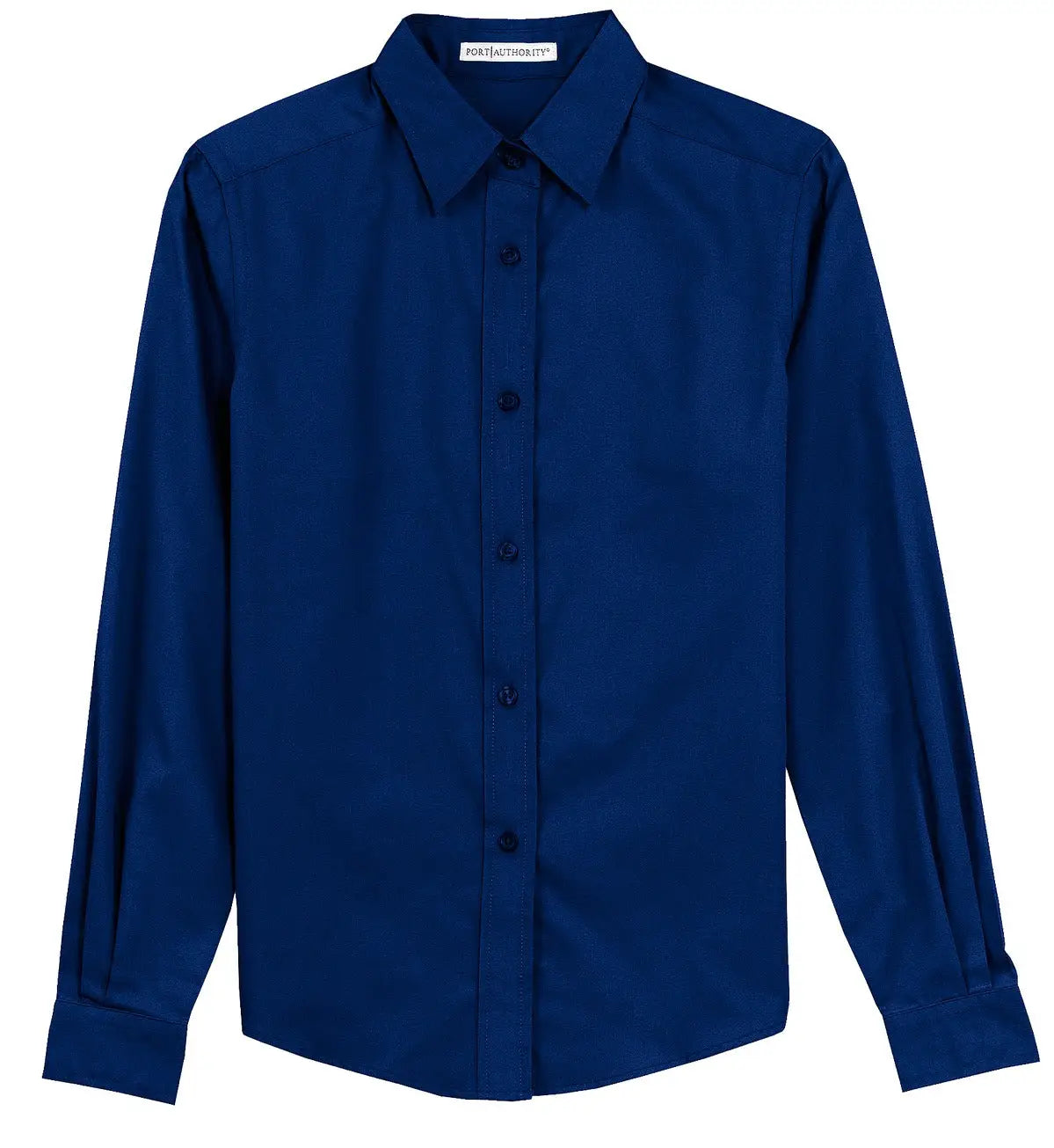 Port Authority L608 Women’s Long Sleeve Easy Care Shirt - Mediterranean Blue