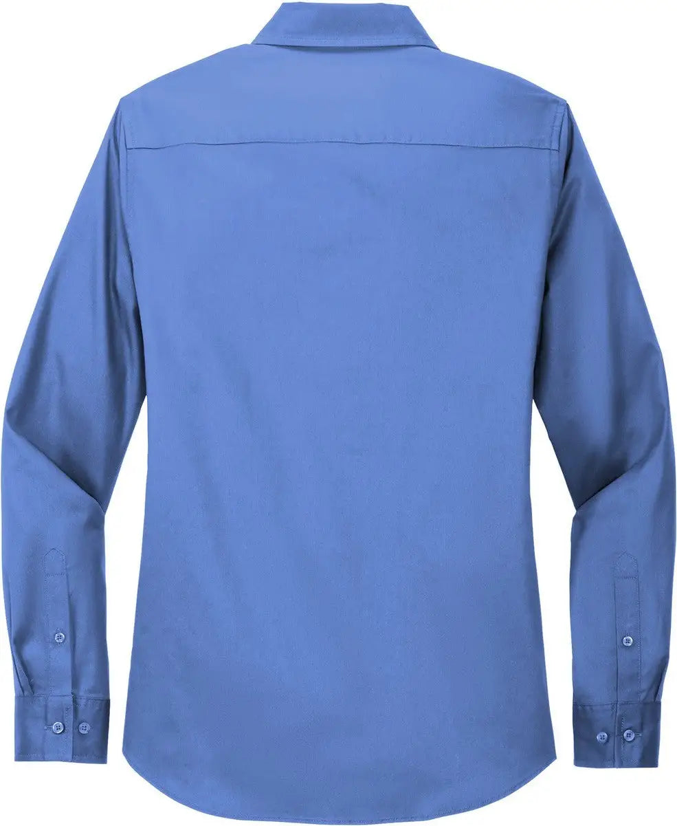 Port Authority L608 Women’s Long Sleeve Easy Care Shirt - Ultramarine Blue