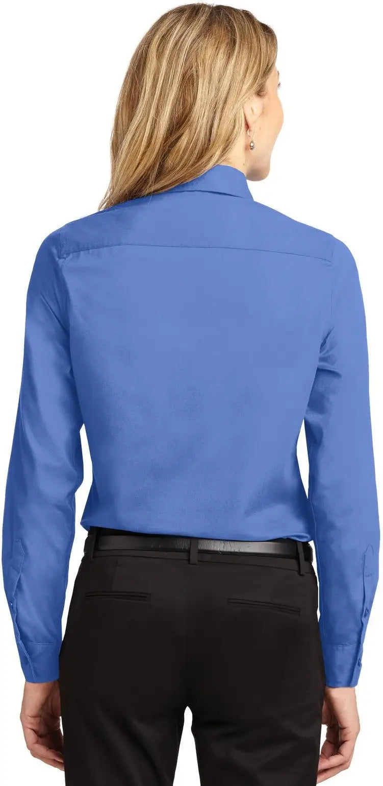 Port Authority L608 Women’s Long Sleeve Easy Care Shirt - Ultramarine Blue