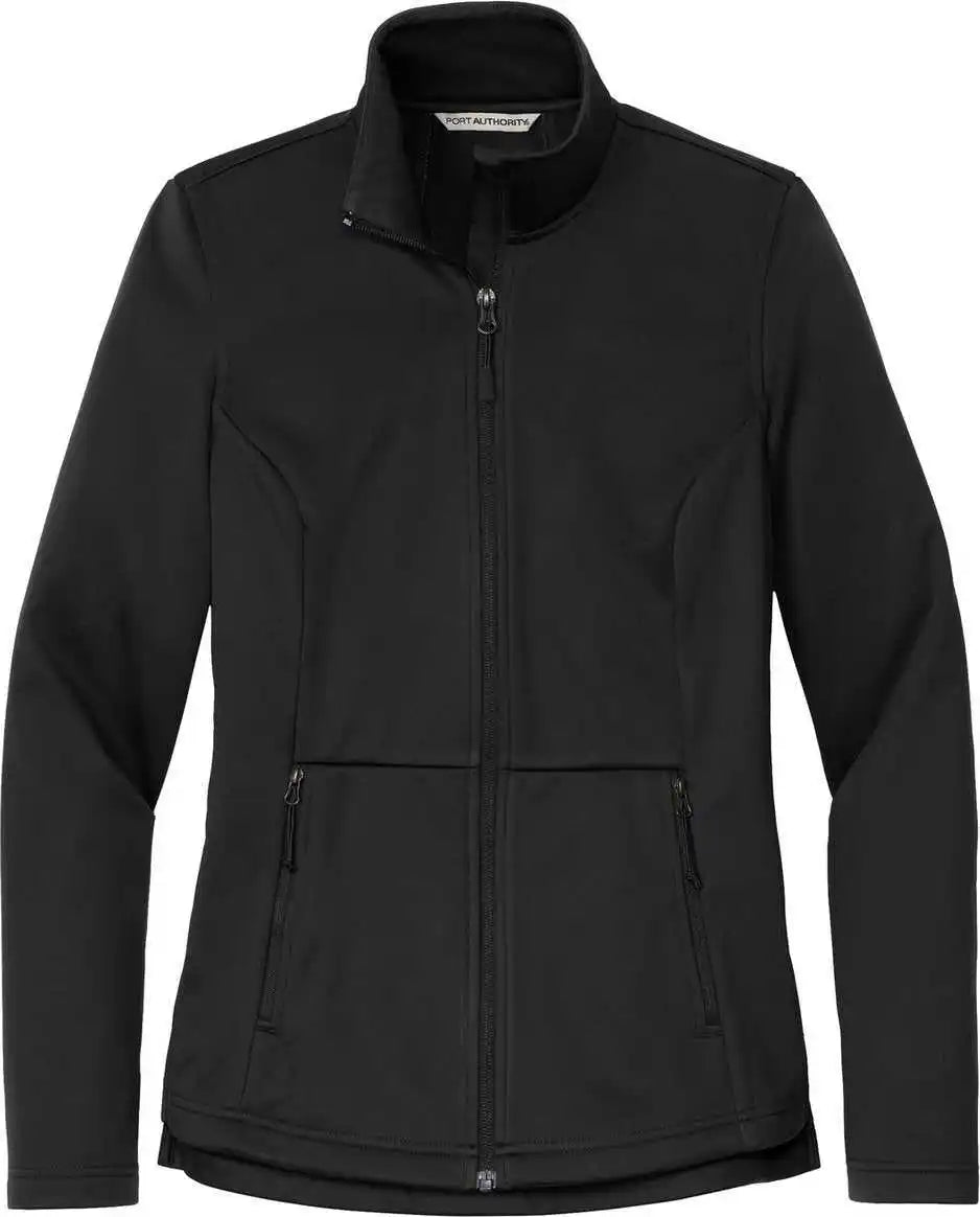 Port Authority L617 Ladies Flexshell Jacket Deep Black