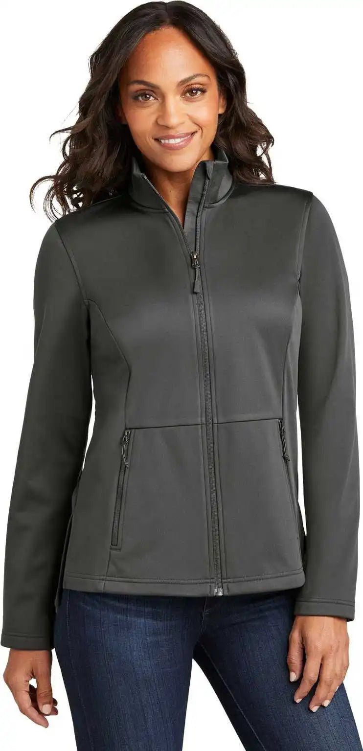 Port Authority L617 Ladies Flexshell Jacket - Grey Steel