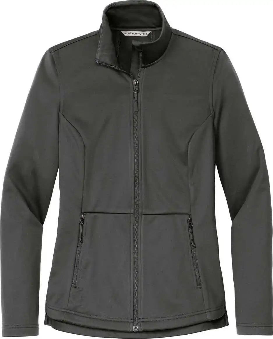 Port Authority L617 Ladies Flexshell Jacket - Grey Steel
