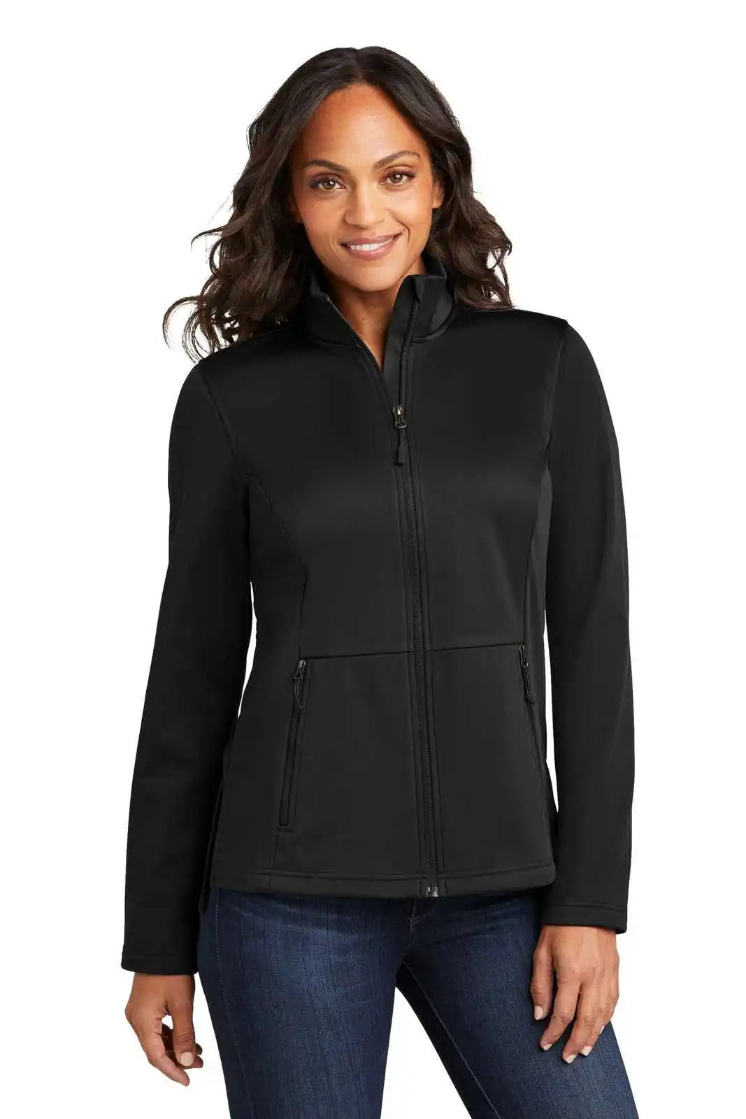 Port Authority L617 Women’s Flexshell Jacket - Deep Black