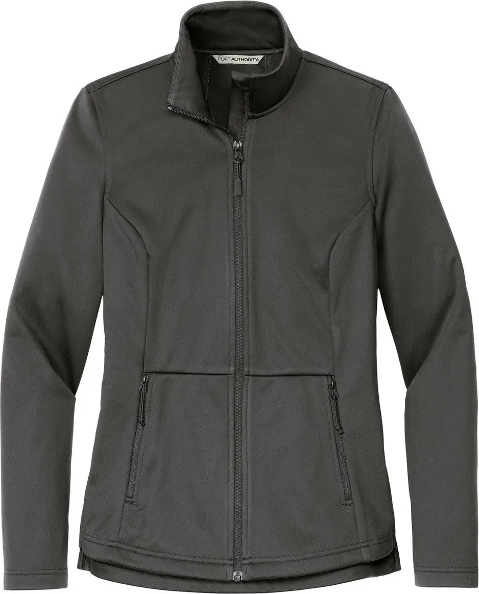 Port Authority L617 Women’s Flexshell Jacket - Gray Steel