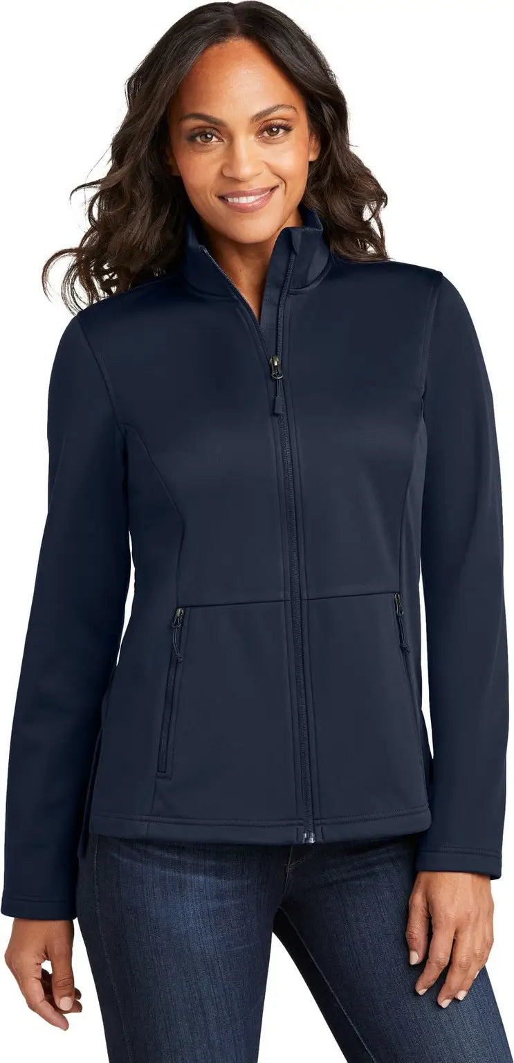 Port Authority L617 Women’s Flexshell Jacket - True Navy - Ladies Xs