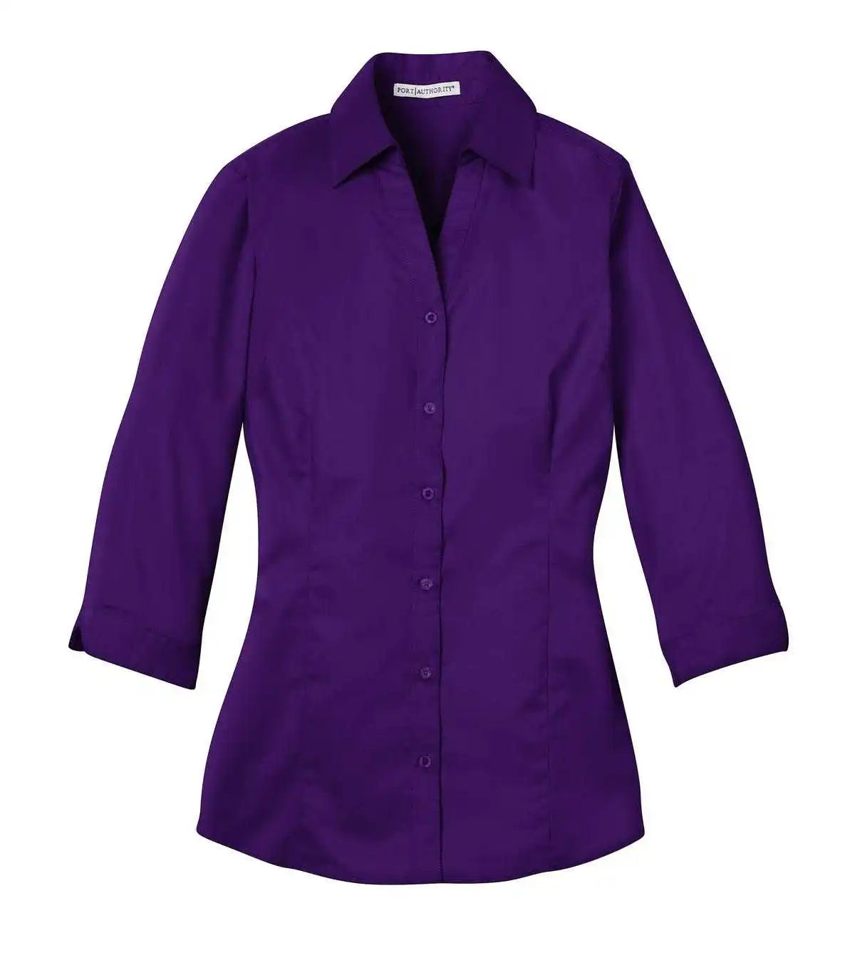 Port Authority L6290 Improved Ladies 3/4-sleeve Blouse - Deep Purple
