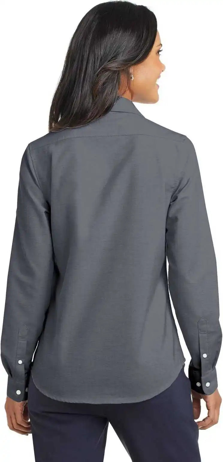 Port Authority L658 Ladies Superpro Oxford Shirt - Black