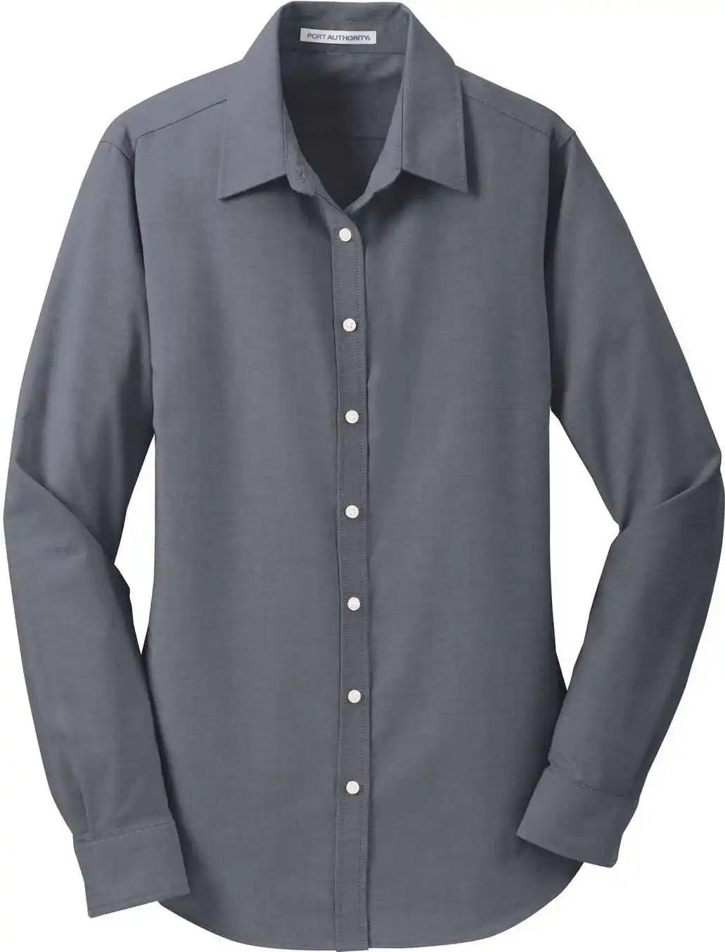 Port Authority L658 Ladies Superpro Oxford Shirt Black