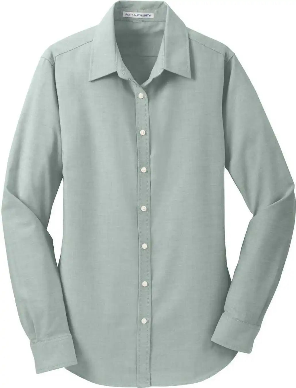 Port Authority L658 Ladies Superpro Oxford Shirt Green