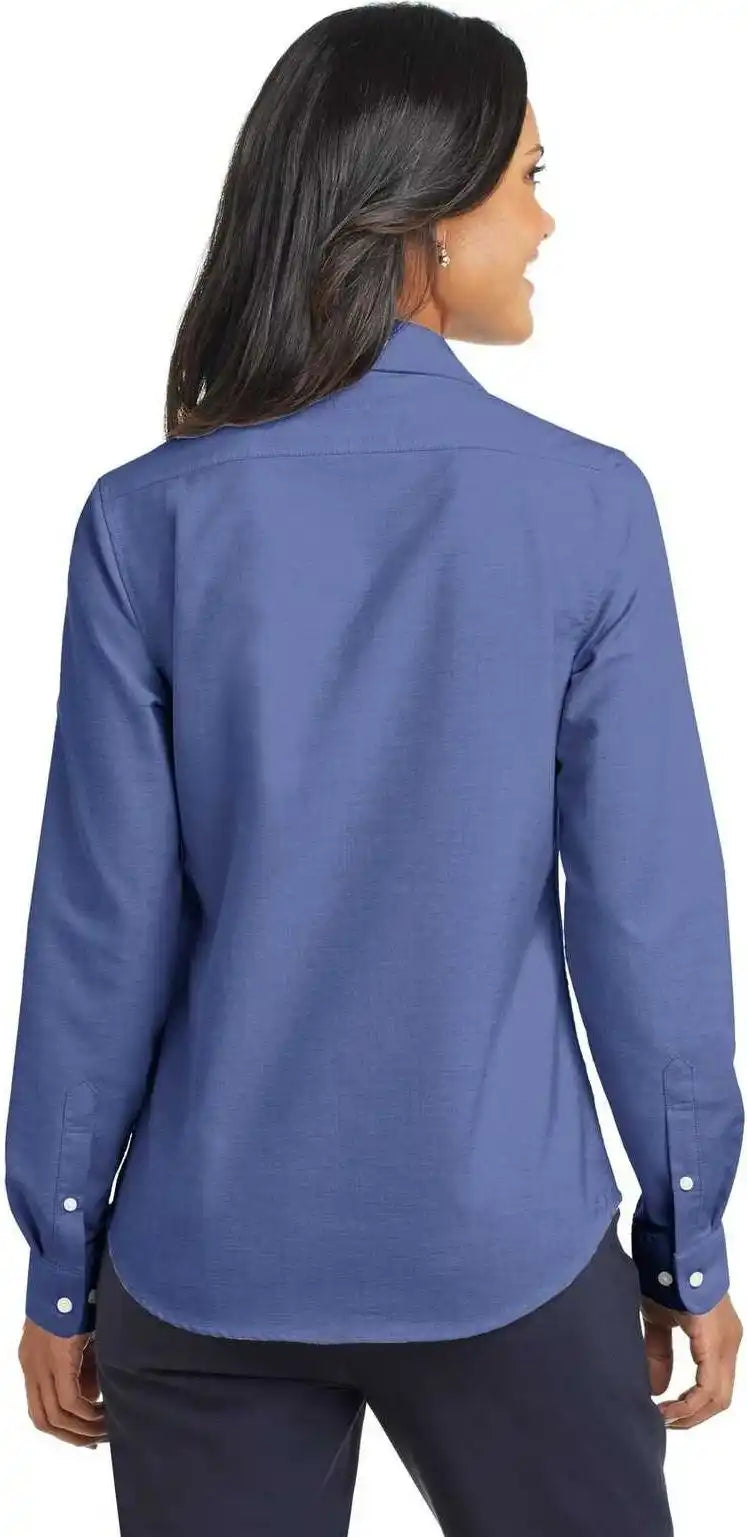 Port Authority L658 Ladies Superpro Oxford Shirt - Navy