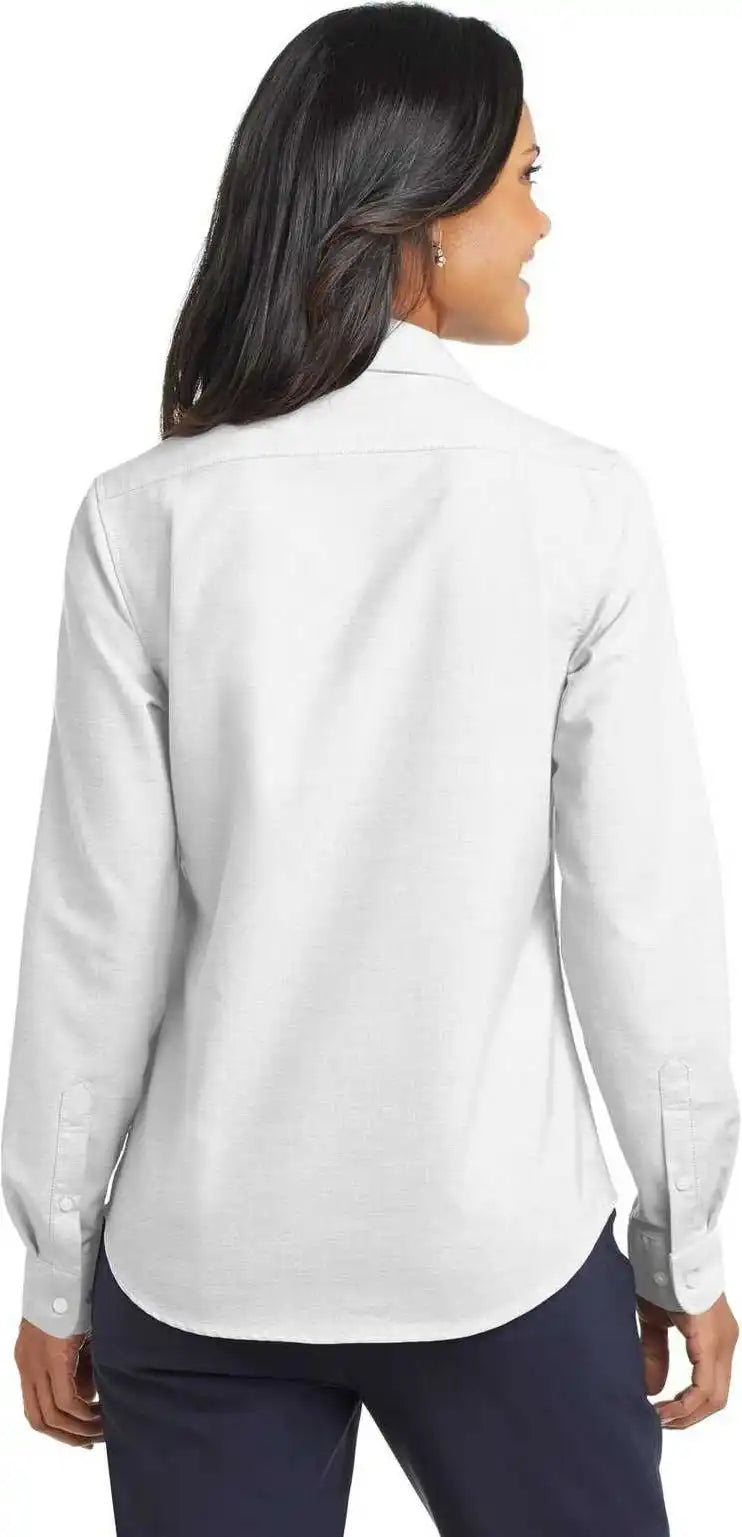 Port Authority L658 Ladies Superpro Oxford Shirt White