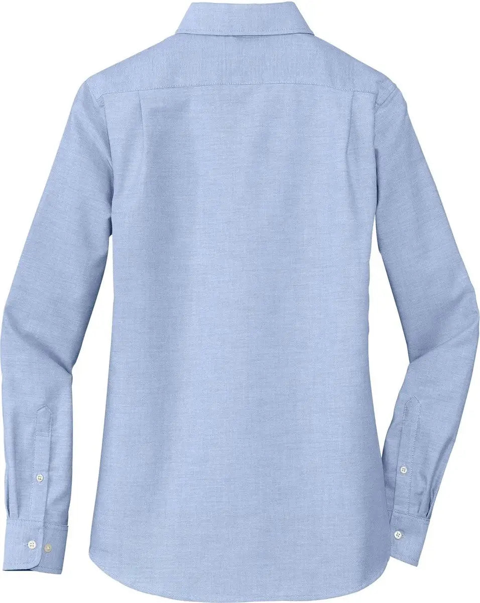 Port Authority L658 Women’s Superpro Oxford Shirt - Blue