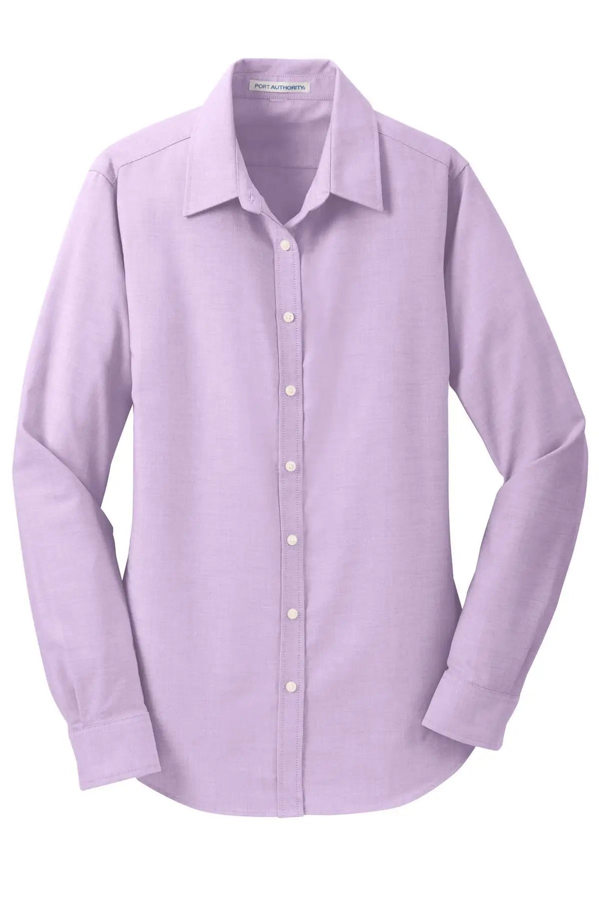 Port Authority L658 Women’s Superpro Oxford Shirt - Soft Purple