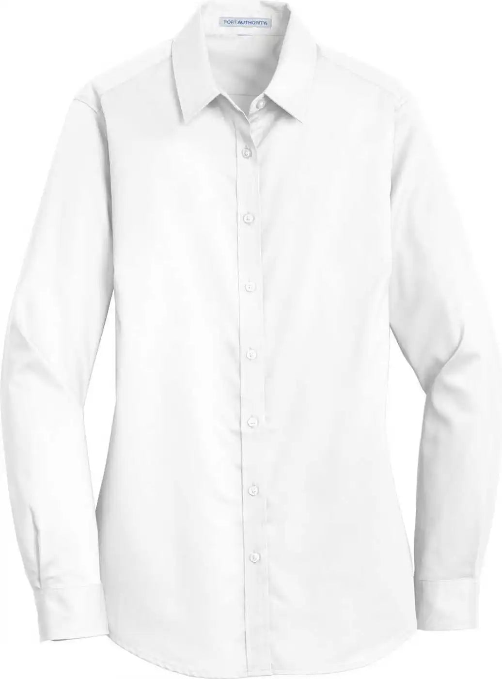 Port Authority L663 Ladies Superpro Twill Shirt White