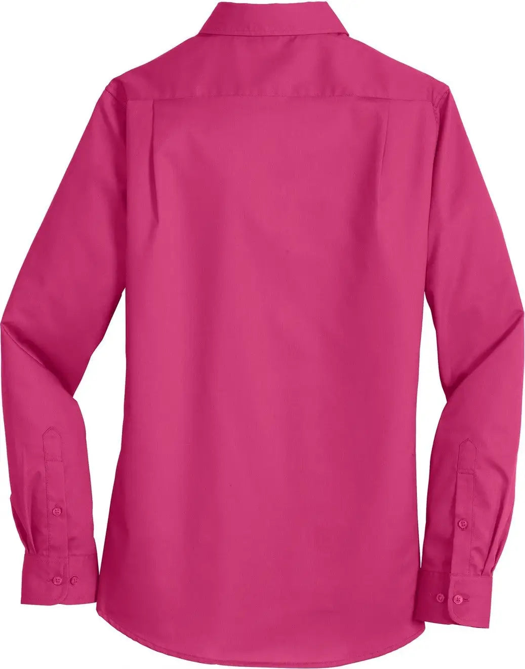 Port Authority L663 Women’s Superpro Twill Shirt - Pink Azalea - Ladies Xs