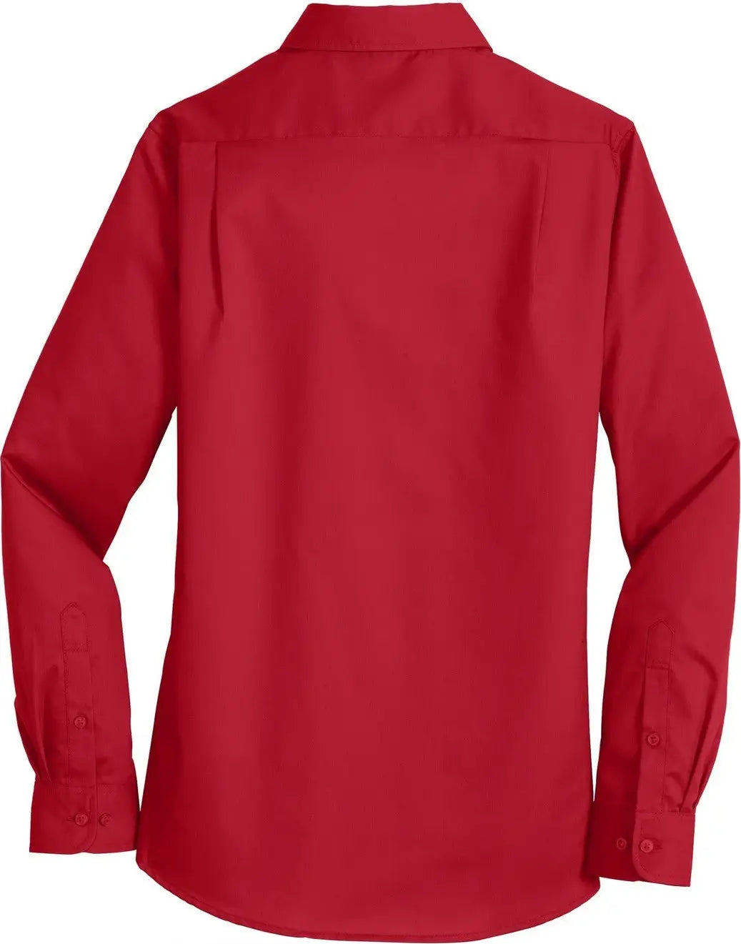 Port Authority L663 Women’s Superpro Twill Shirt - Rich Red - Ladies Xs