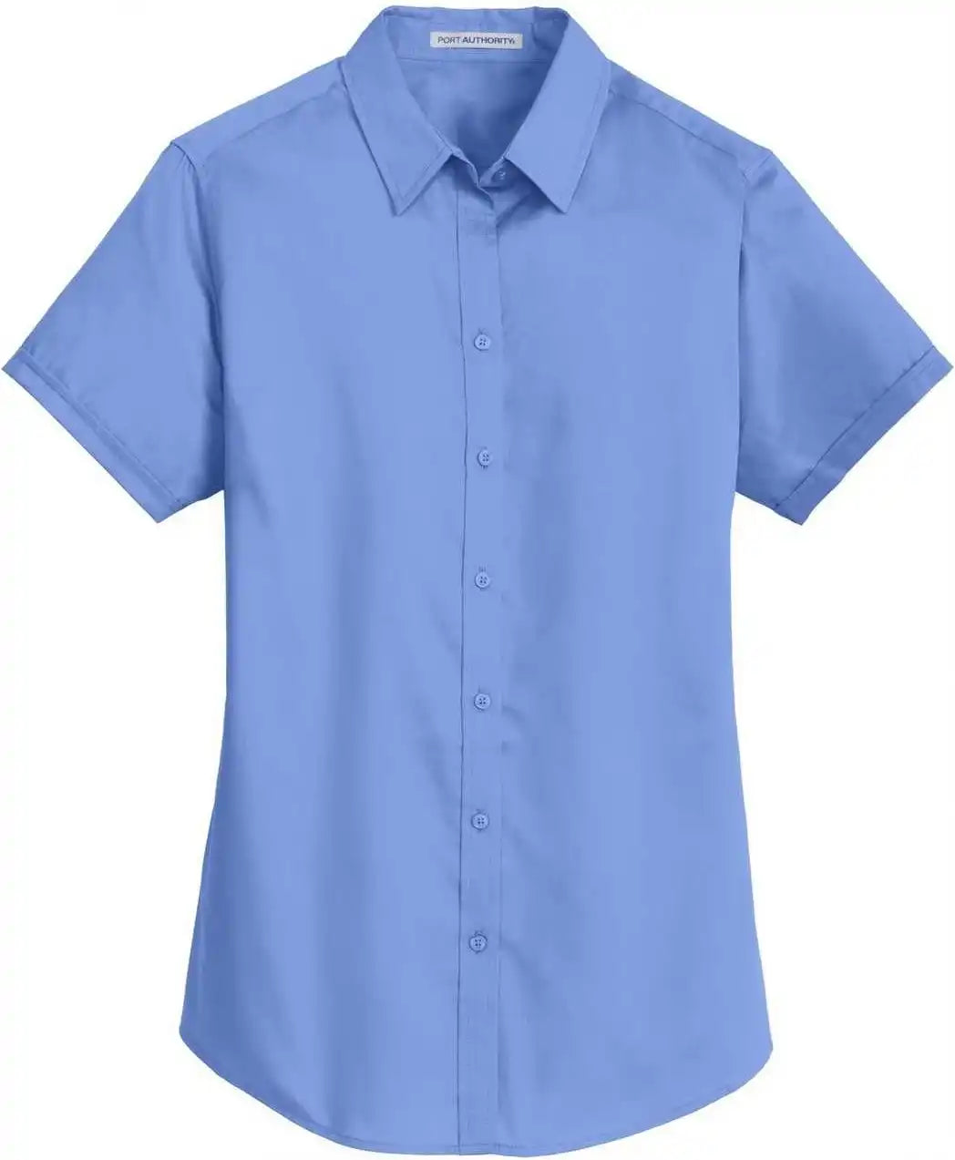 Port Authority L664 Ladies Short Sleeve Superpro Twill Shirt - Ultramarine Blue