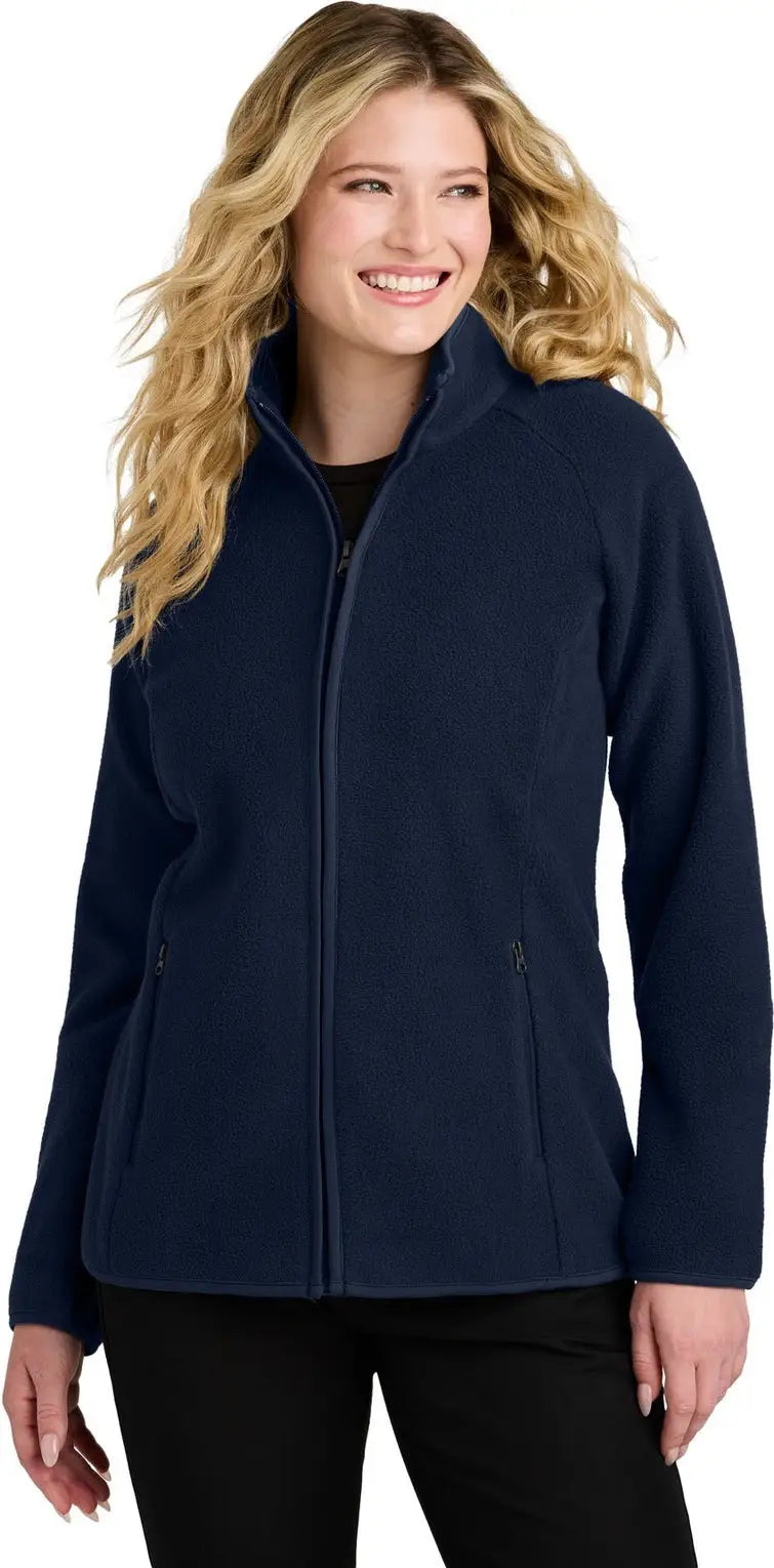 Port Authority L700 Women’s C-free Raglan Fleece - True Navy - Ladies Xs