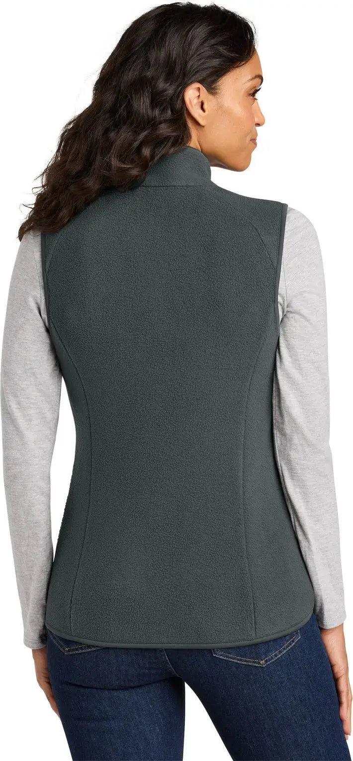 Port Authority L702 Women’s C-free Fleece Vest - Gray Steel
