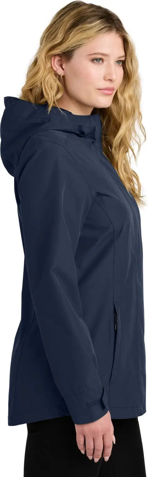 Port Authority L714 Women’s C-free Rain Jacket - True Navy