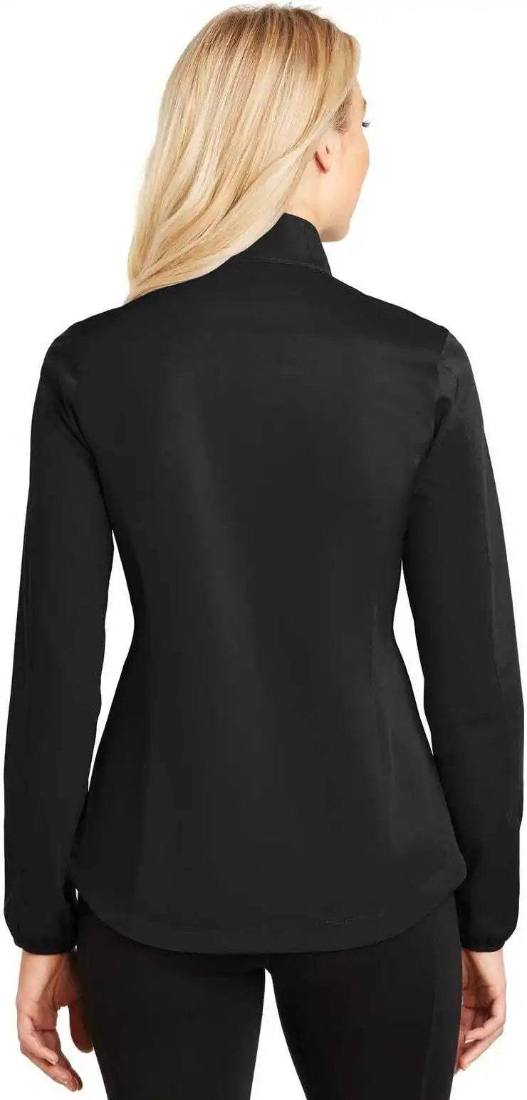 Port Authority L717 Ladies Active Soft Shell Jacket Deep Black
