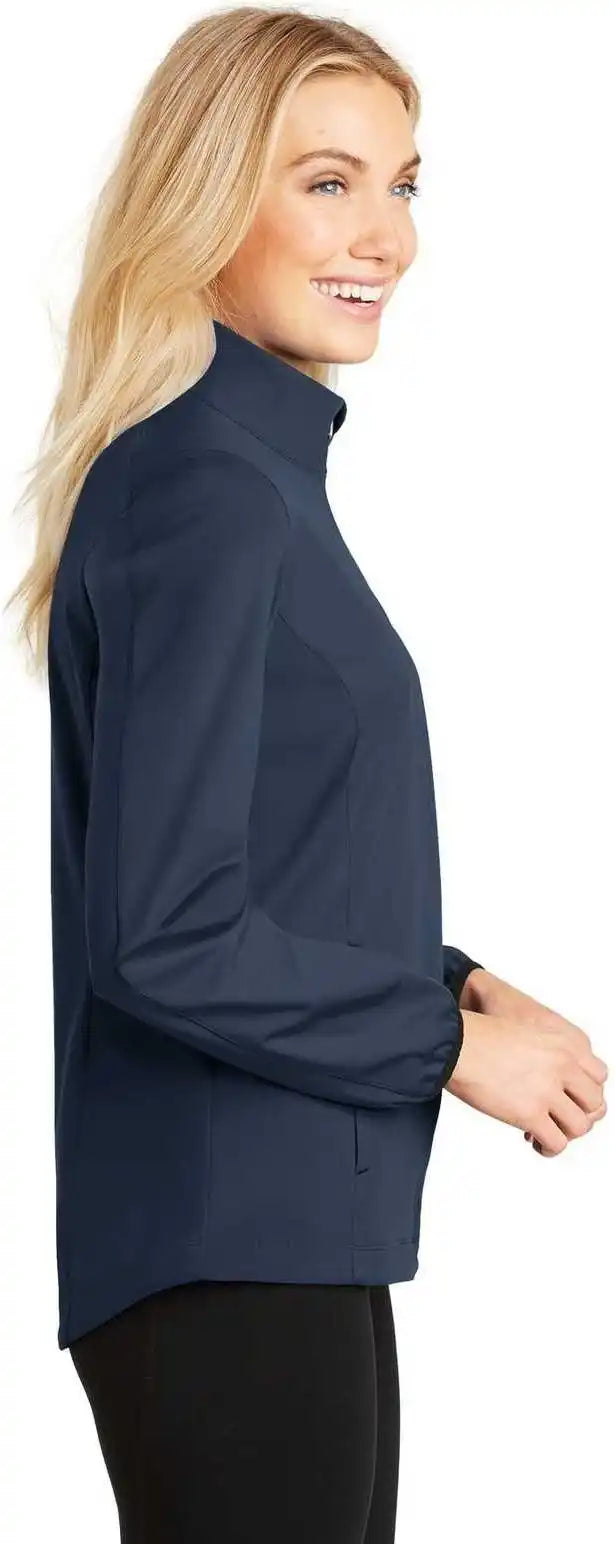 Port Authority L717 Ladies Active Soft Shell Jacket - Dress Blue Navy