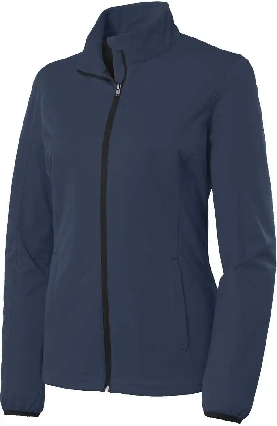 Port Authority L717 Ladies Active Soft Shell Jacket - Dress Blue Navy