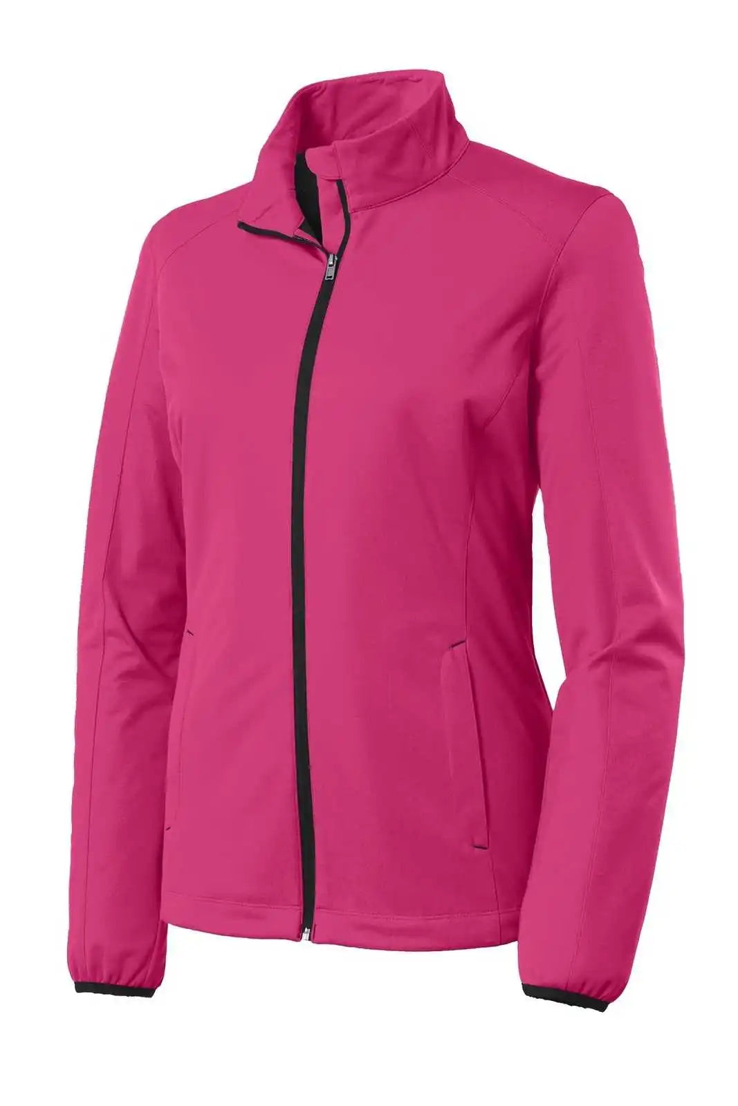Port Authority L717 Ladies Active Soft Shell Jacket - Pink Azalea