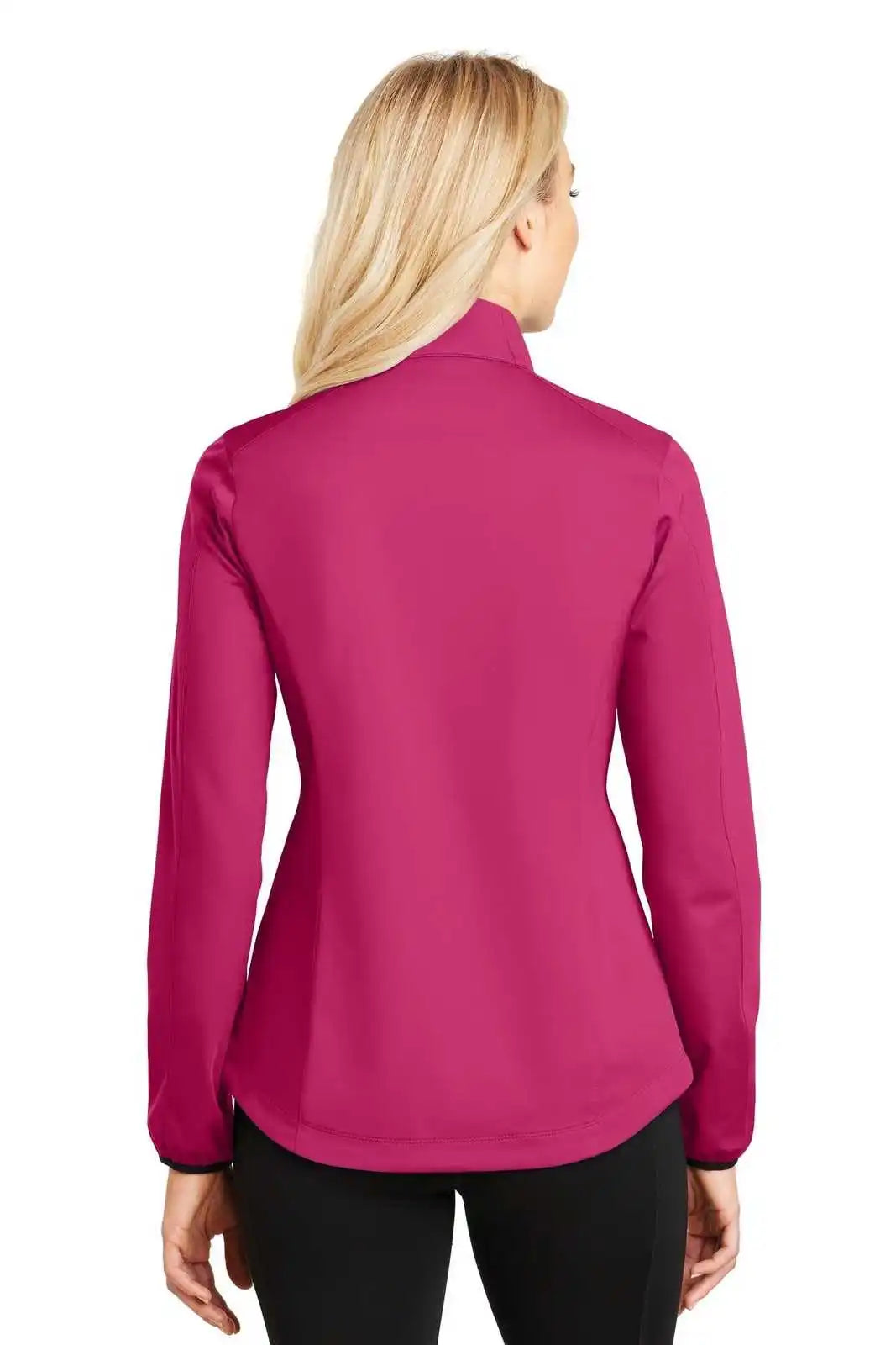 Port Authority L717 Ladies Active Soft Shell Jacket - Pink Azalea