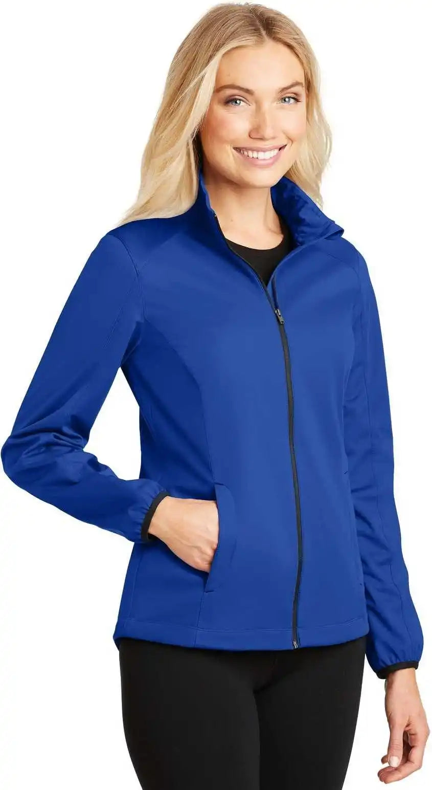 Port Authority L717 Ladies Active Soft Shell Jacket True Royal