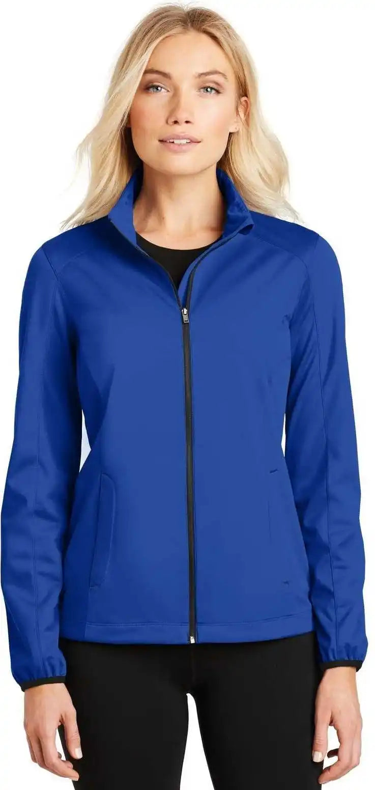 Port Authority L717 Ladies Active Soft Shell Jacket True Royal