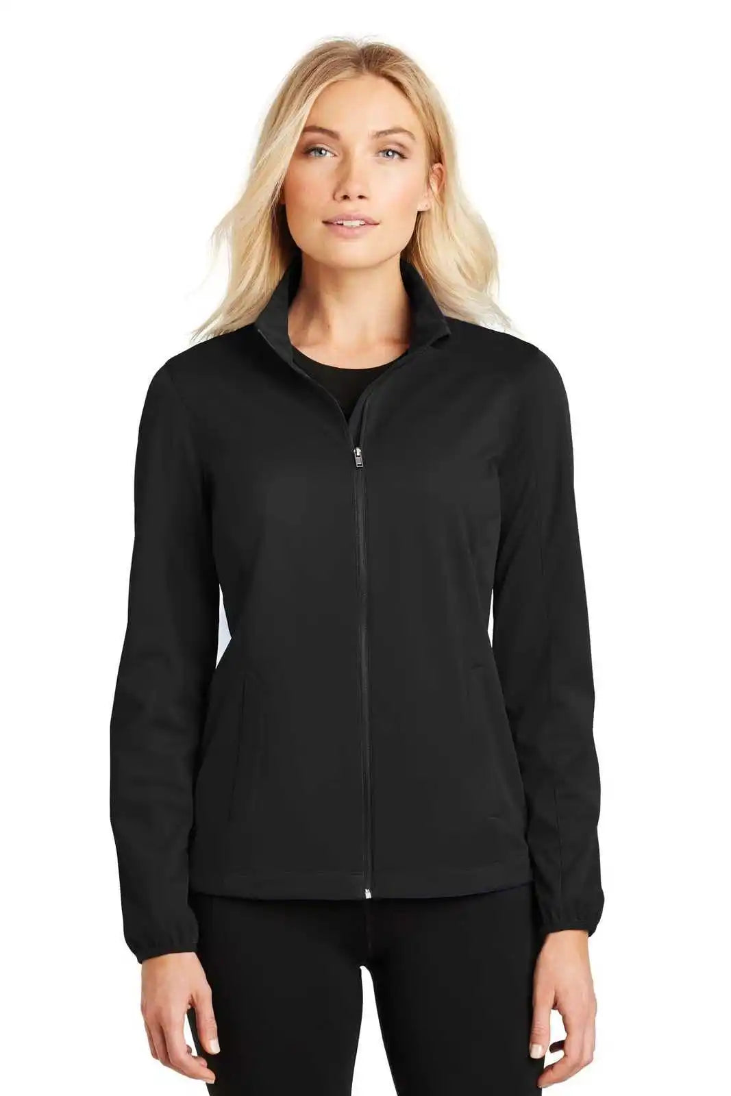 Port Authority L717 Women’s Active Soft Shell Jacket - Deep Black