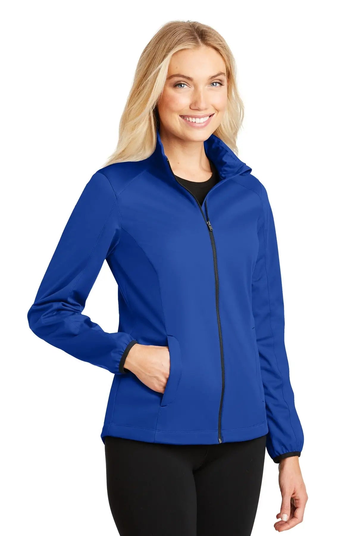 Port Authority L717 Women’s Active Soft Shell Jacket - True Royal