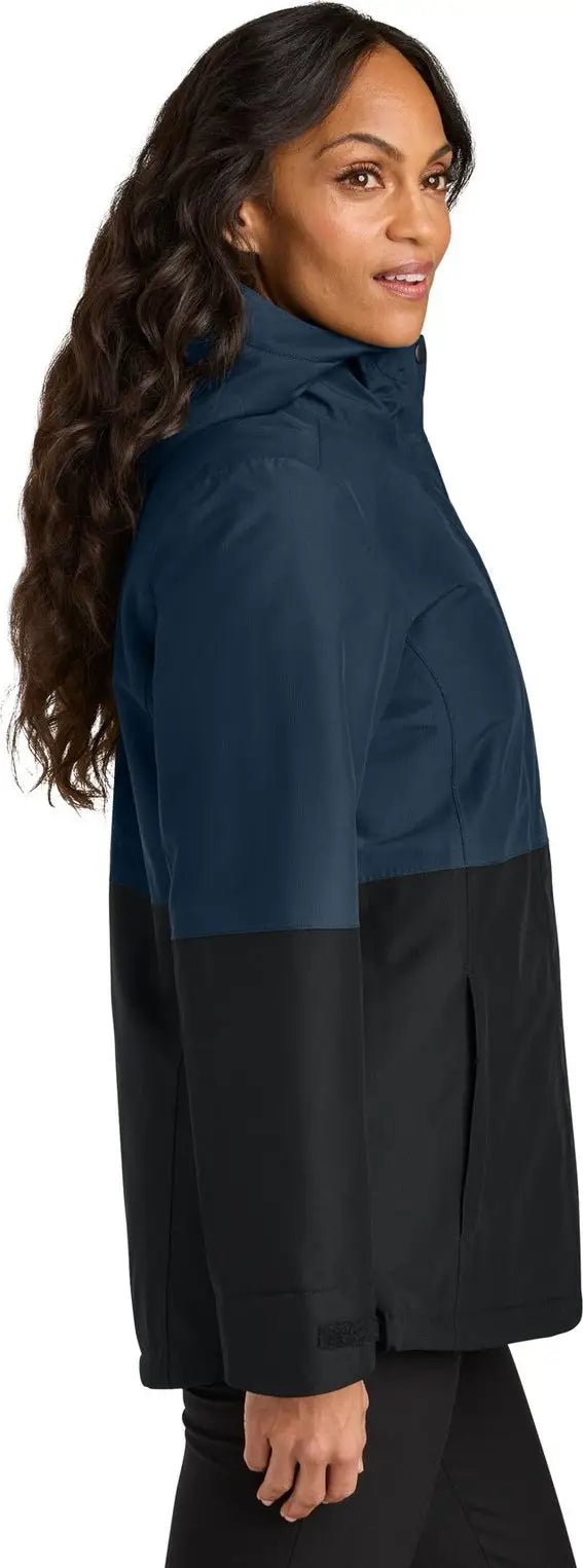 Port Authority L721 Women’s Insulated Heavy Ripstop Jacket - Dress Blue Navy Deep Black