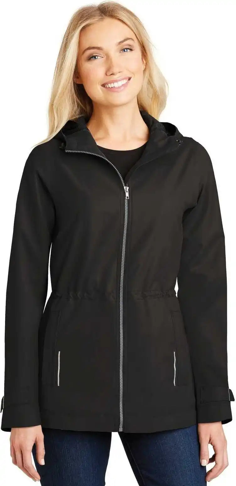 Port Authority L7710 Ladies Northwest Slicker - Black