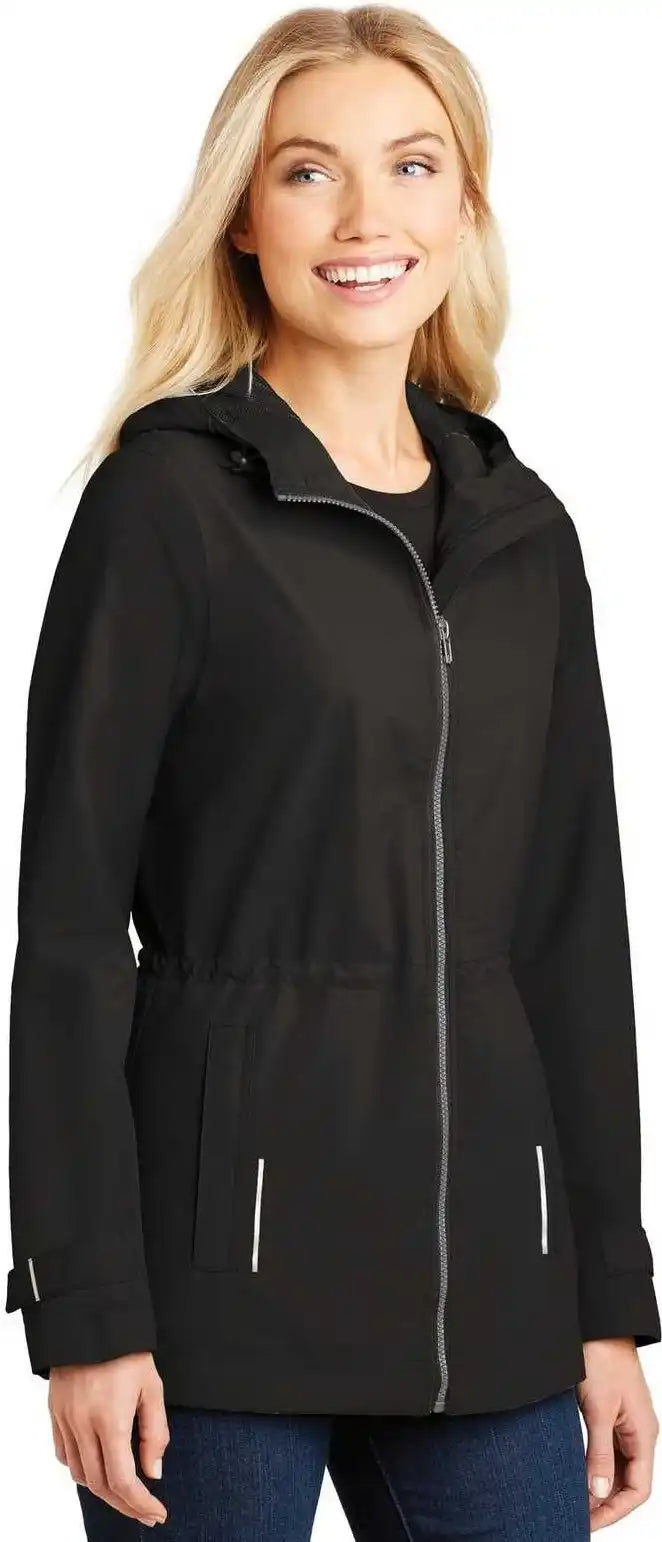 Port Authority L7710 Ladies Northwest Slicker - Black
