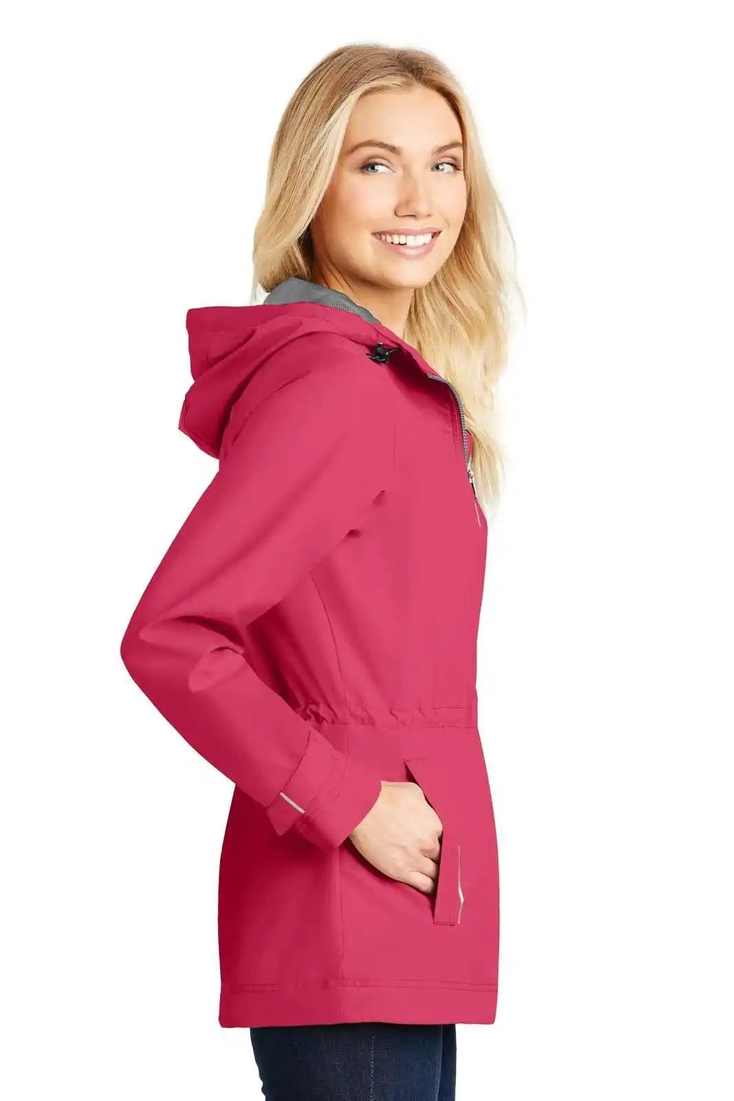 Port Authority L7710 Ladies Northwest Slicker - Pink Horizon