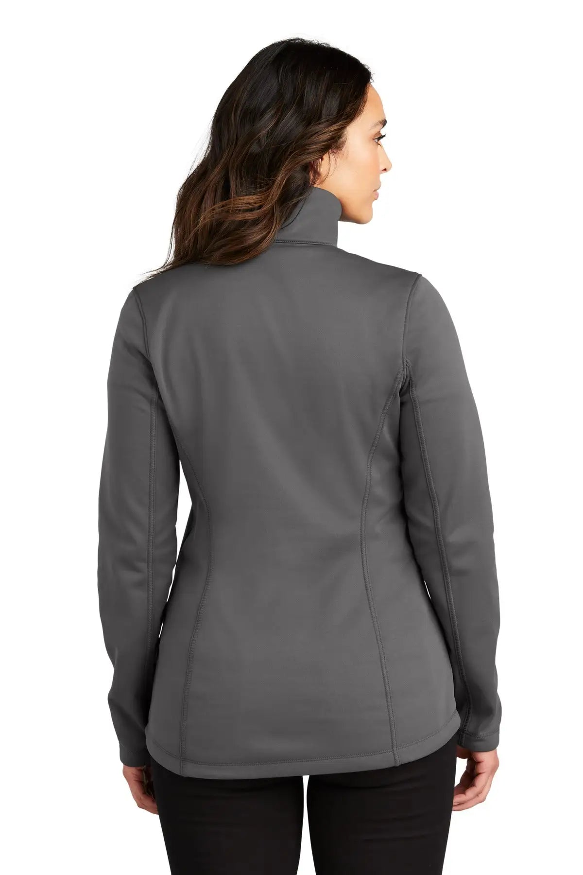 Port Authority L804 Women’s Smooth Fleece 1/4-zip - Graphite