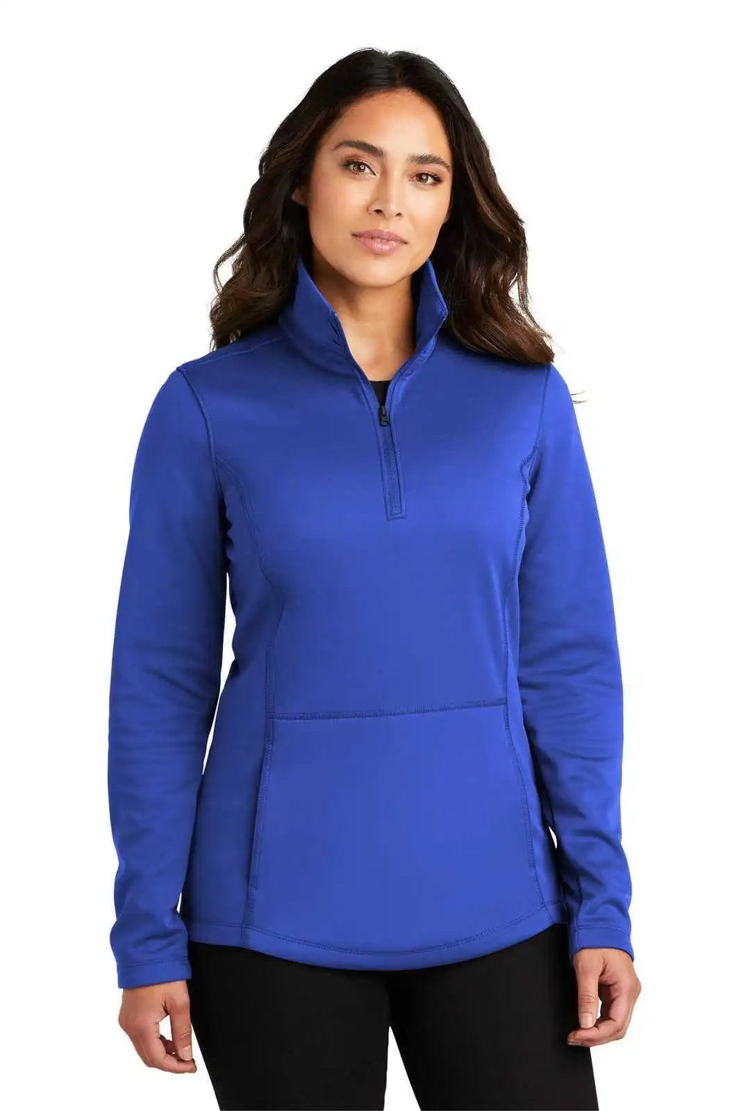 Port Authority L804 Women’s Smooth Fleece 1/4-zip - True Royal
