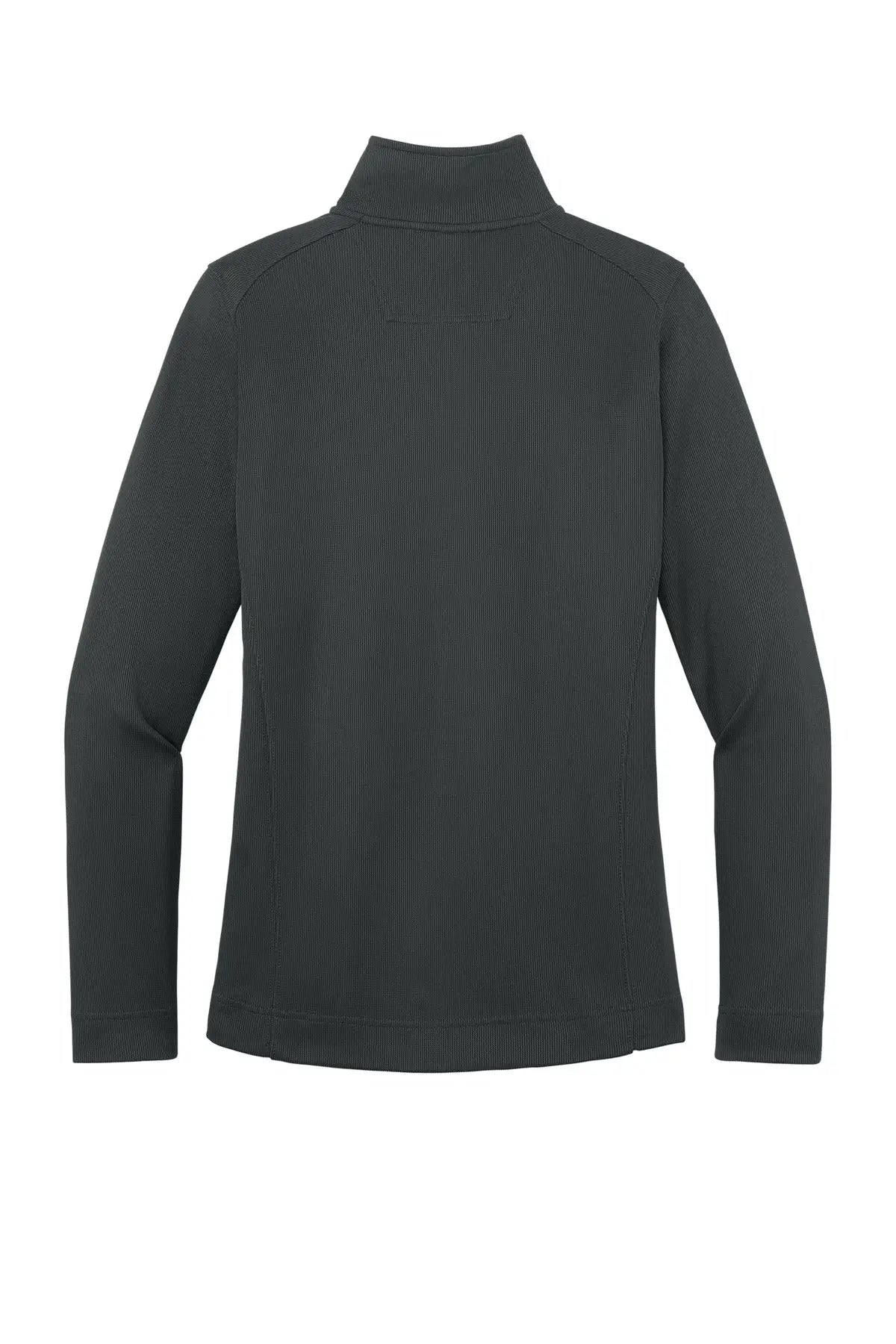 Port Authority L805 Women’s Vertical Texture Full-zip Jacket - Iron Gray Black - Gray/ / Ladies Xs