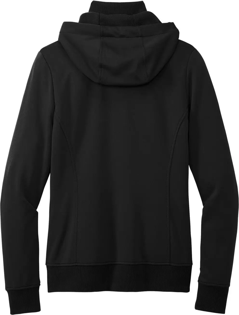 Port Authority L814 Women’s Smooth Fleece Hooded Jacket - Deep Black