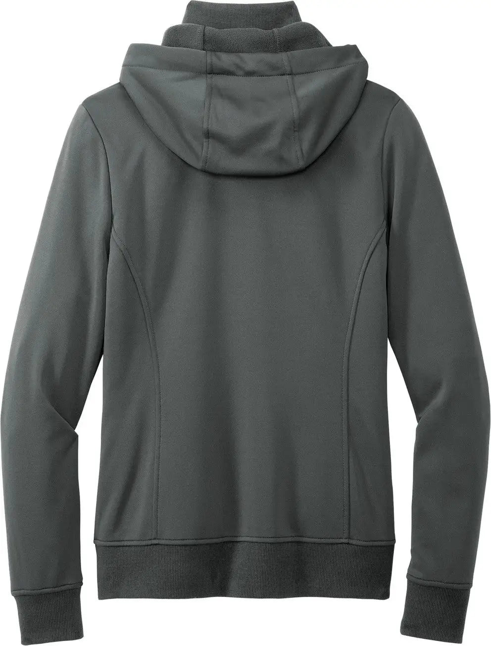 Port Authority L814 Women’s Smooth Fleece Hooded Jacket - Graphite - Ladies Xs