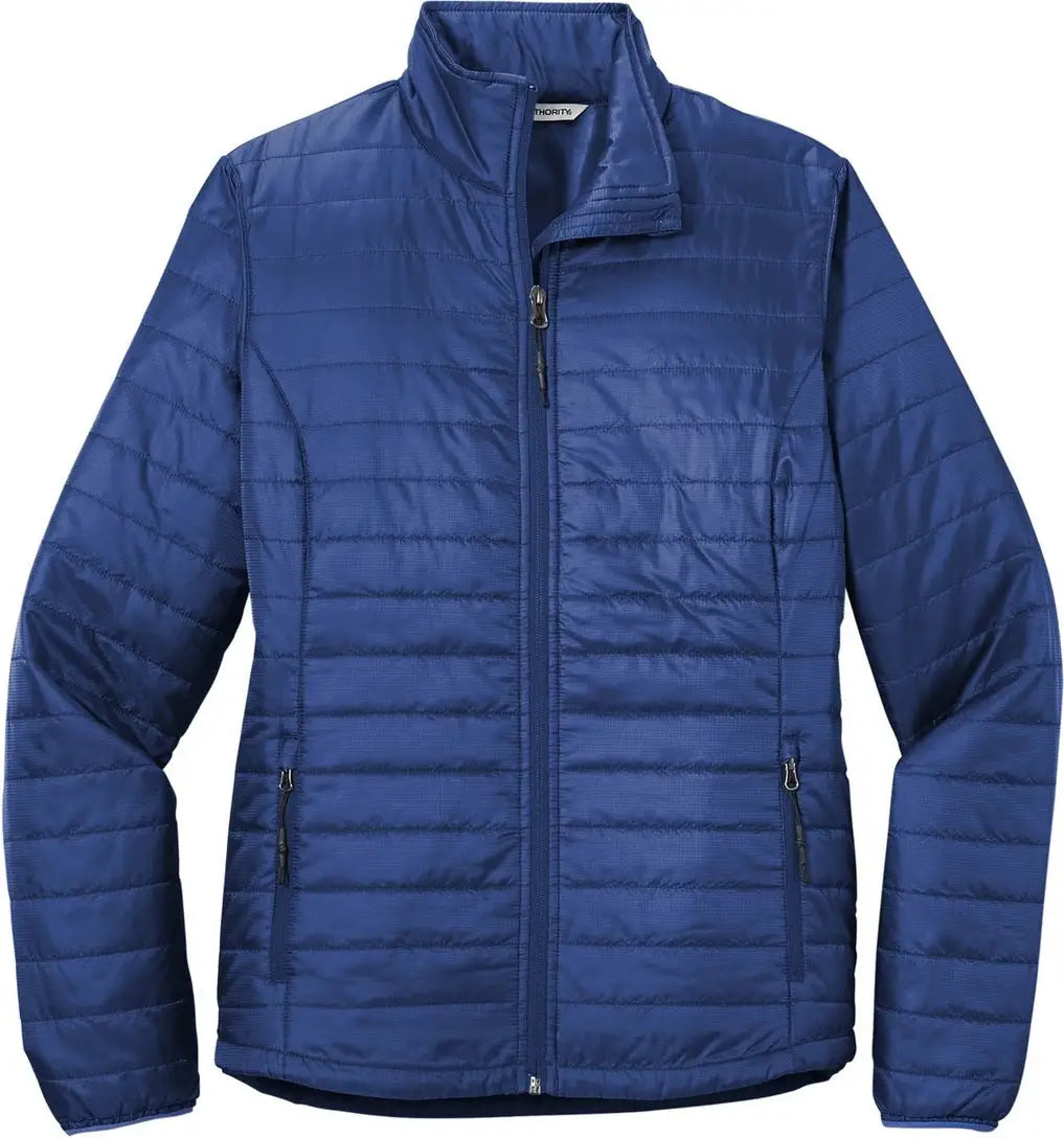Port Authority L850 Women’s Packable Puffy Jacket - Cobalt Blue