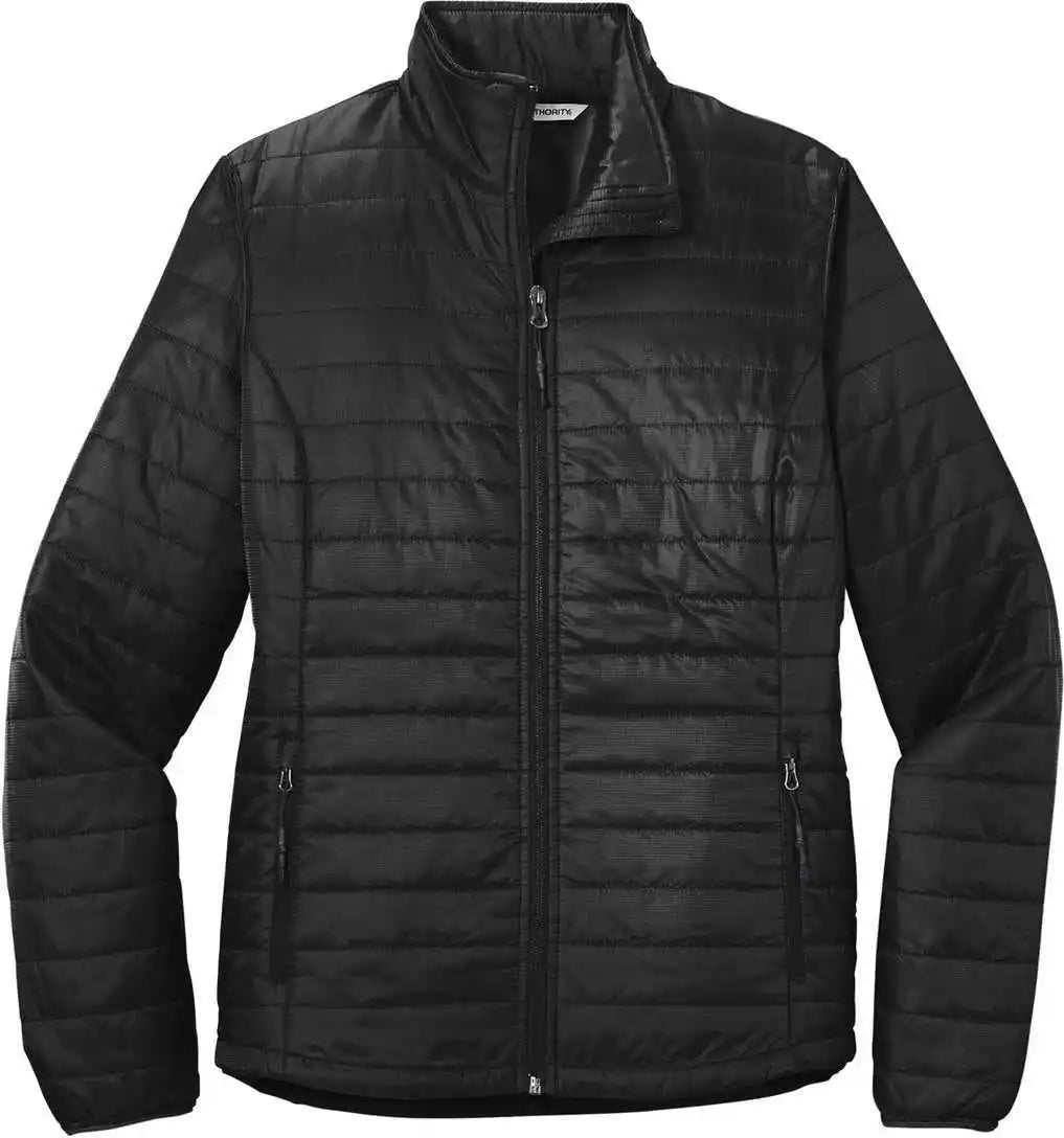 Port Authority L850 Women’s Packable Puffy Jacket - Deep Black