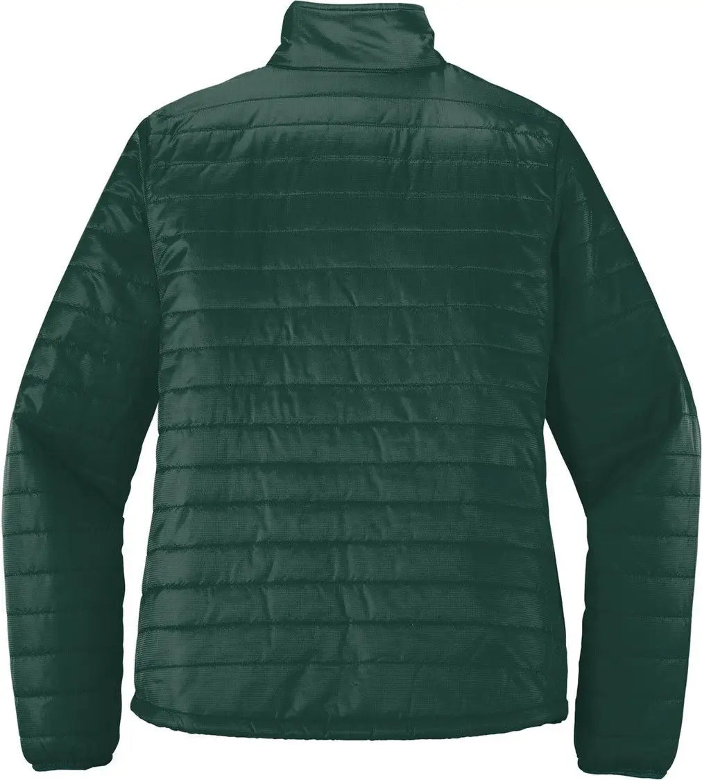 Port Authority L850 Women’s Packable Puffy Jacket - Tree Green Marine