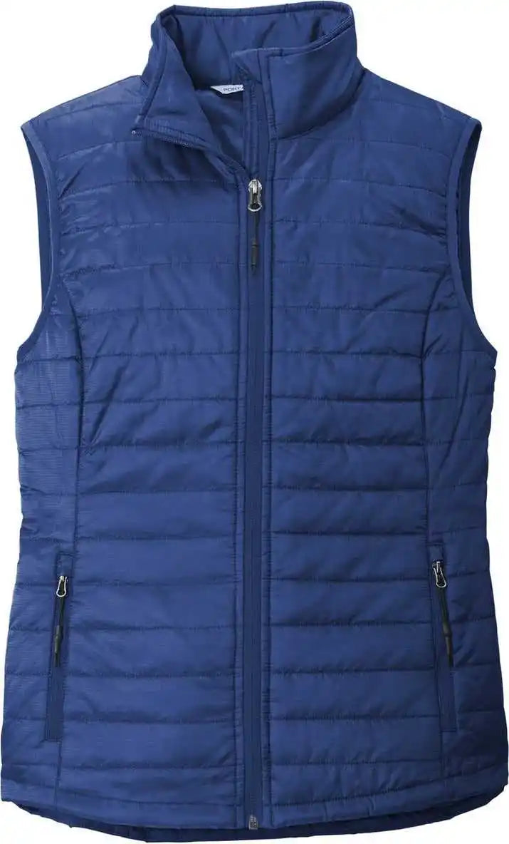 Port Authority L851 Women’s Packable Puffy Vest - Cobalt Blue