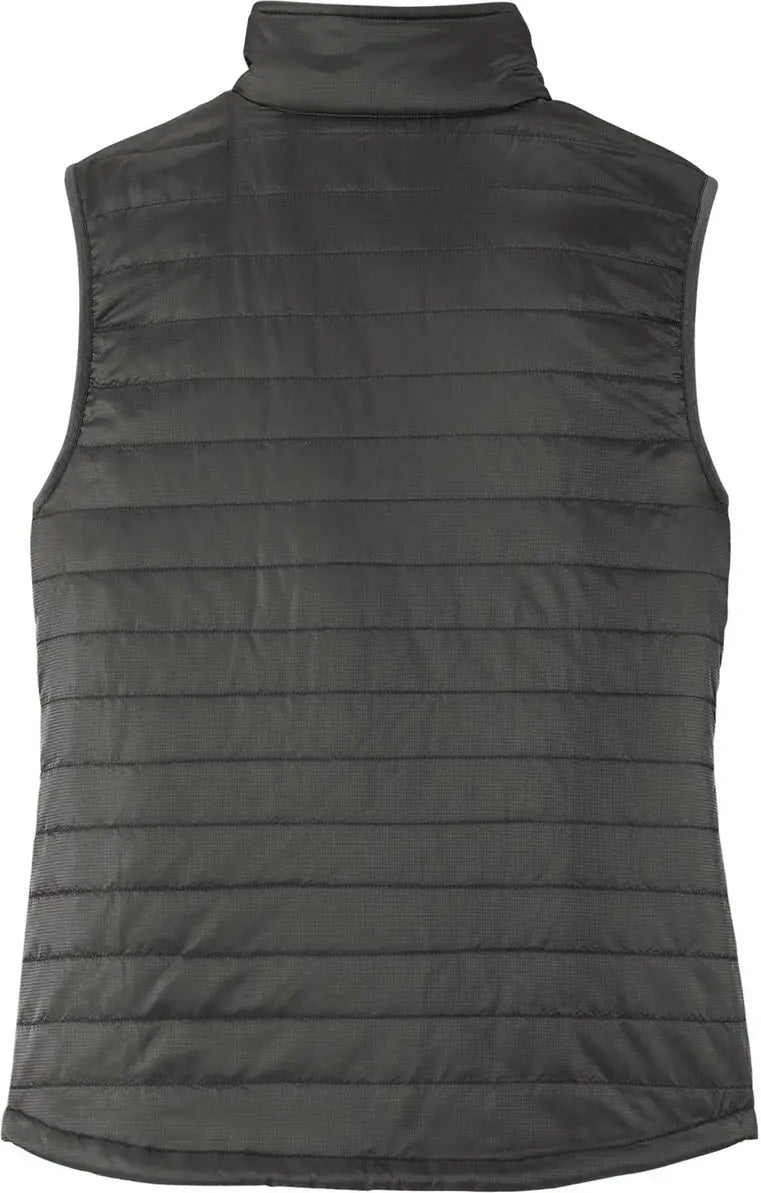 Port Authority L851 Women’s Packable Puffy Vest - Sterling Gray Graphite