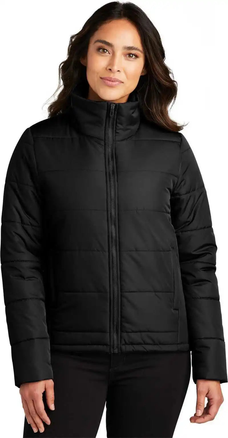 Port Authority L852 Women’s Puffer Jacket - Deep Black